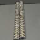 Aniboo Modern Peel and Stick Wallpaper Boho Gold Contact Paper for Cabinets and Drawers Geometric Bathroom Self Adhesive Removable Wallpaper for Bedroom Gold Decorative Contact Paper 197inL17.3inW 2pcs