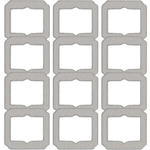 Frexusuent Cleaning Rag for ECOVACS Winbot Mini Window Vacuum Cleaner Robot, Washable and Reusable Winbot Mini Mop Pad Accessories, 12 Pcs Mop Cloth Replacement, No. W-CC02-0012