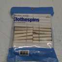 Economy Kitchen Accessory Wooden Clothespins 50 Count