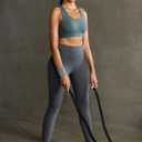 RUNNING GIRL Leggings with Pockets for Women,High Waist Athletic Yoga Pants with Tummy Control Buttery Soft (M)