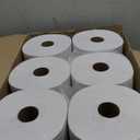 Genuine Joe GJO22700 Hard Wound Roll Towel, 800' Length x 7-8/9" Width, White (Case of 6) (6 Count (Pack of 1))