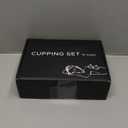 Cupping Therapy Set w/ 12 Massage Cups for Back Pain Relief Physical Therapy with Hand Pump