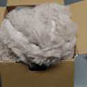 blunique Ultra Soft Cozy Faux Fur Throw Blanket, Fuzzy Plush Thick Bubble Blanket, Oversize Luxury Fluffy Blanket for Couch, Sofa, Bedroom, and Living Room, 50x60 Inches, Light Brown