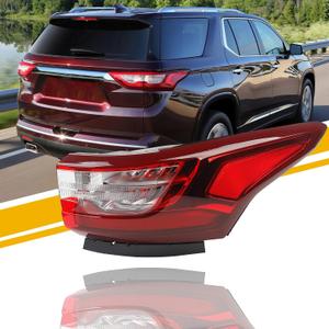Dasbecan Tail Light Assembly LED Compatible With 2018 2019 2020 2021 Chevy/Chevrolet Traverse Rear Lamp Taillight Right Passenger Side 84618032 GM2805130