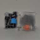 Treela Inflatable Air Pump Adaptor Compatible with SUP Inflatable Car Air Compressor Valve Adaptor with 9 Valve Nozzle for Paddle Board Boat (Classic, Orange, Blue)