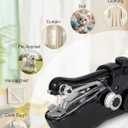 Handheld Sewing Machine,Portable Mini Sewing Machine with Accessory Kits,Easy Operated for Beginners