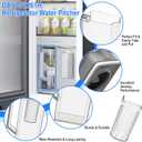 Upgraded DA97-21261H Refrigerator Water Pitcher Compatible with Samsung Fridge Water Pitcher RF30BB620012AA RF29BB8200QLAA RF23BB8200QLAA RF24BB660012AA Samsung Bespoke Pitcher Replacement Water Tank