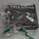 VELOSOCK Water-Resistant Mountain Bike Cover - Premium All-Weather MTB & E-Bike Storage & Transport Cover CARBON BLACK (Water Repellent-MTB/E-BIKE)