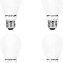 Sylvania LED Light Bulb, 60W Equivalent A19, Efficient 8.5W, Medium Base, Frosted Finish, 800 Lumens, Soft White - 4 Pack (73888)