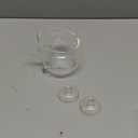 capetsma 4X Crystal Glass Aquarium Plant Pot, Aquarium Aquatic Planter, Red Shrimp Live Plants Fish Tank Glass Holder with 4X Suction Cups for Aquarium Fish Tank Decorations  (4 Pack)