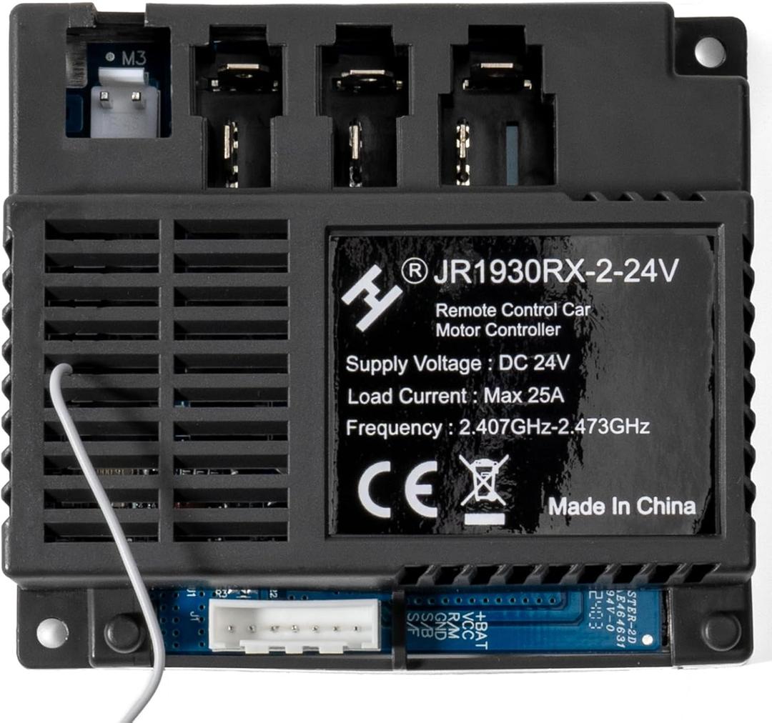 JR1930RX-3-24V,JR1930RX-2-24V Control Box Receiver Kids Powered Ride on car Controller Accessories for Children Electric Ride On Car Replacement Parts