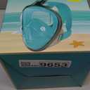 Greatever Full Face Snorkel Mask, Snorkeling Gear for Adults with Latest Dry Top Breathing System and Detachable Camera Mount, Foldable Snorkel Set for Family Snorkeling Trips, Anti-Fog & Anti-Leak (Large-X-Large, 2 Pack - Cerulean Blue+Green)