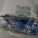 2 Pack FIBC Bulk Bag, 1.5 Ton Bag, 35"L x 35"W x 43"H, 3300lbs SWL, Duffle Top Flat Bottom, Heavy Duty Bulk Bags for Industry Agriculture