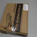 COZYBONDER Toddler Airplane Bed, Kids Airplane Seat Extender Travel Bed, Kids Airplane Travel Essentials, Airplane Must Have for Toddlers, Portable Plane Foot Rest for Flights (Blue)