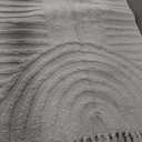 KIBAGA Boho Bathroom Rug with Tassels - Soft, Washable, Non-Slip Cotton Mat - Perfect 2x4.3 ft. Size to Enhance Modern Home Decor