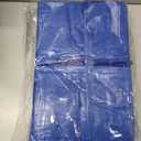 Extra Large Moving Bags - 8-Pack Heavy Duty Storage Duffel - Sturdy Backpack Straps Handles, Zippers - Reusable Moving Storage Bags for Clothes - Folding Collapsible Storage Tote Bag Set  Blue