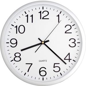 12 inch Modern Burlwood Wall Clock, Silent Non-Ticktack, Home Decor for Living Room, Kitchen, Office