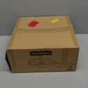 ZMISHIBO Low Profile Ceiling Fans with Lights and Remote, 13 Inch Fandelier Ceiling Fan with Light, Black Modern Flush Mount Ceiling Fan, Small Dimmable LED Fan Lights for Bedroom