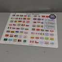 Larsen Puzzles Flags of The World 80 Piece Children's Educational Jigsaw Puzzle