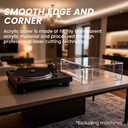Universal Acrylic Dust Cover for Turntables Protect Display Covers
