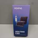 RENPHO XL Electric Heating Pads, King Size Heating Pad for Back Pain & Cramps Relief, FSA Eligible HSA Store, Mothers Day Gifts for Mom Wife, ETL Certified, Auto Shut Off, 12" x 24" Red