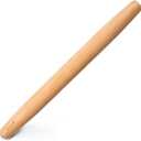 Bamber Wood French Rolling Pin for Baking Small Wooden Rolling Dowel Stick Dough Roller for Cookie Dumpling Pastry Pizza Tortilla, 13.4'' by 1.2''