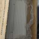 Clear Acrylic Dog Playpen Indoor, Puppy Cat Small Pet Play Pen, Pet Cat Playpen for Rabbits, Dog Fence Crate Kennel Whelping Cage (White, 12 Panel)