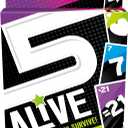 Hasbro Gaming 5 Alive Card Game, Fast-Paced Game for Kids and Families, Easy to Learn, 2 to 6 Players, Fun Summer Activities, Vacation Travel Essentials, Ages 8+ (3.62 inches x 5.62 inches x 0.1 inches)