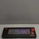 Redragon Mechanical Gaming Keyboard Wired, 11 Programmable Backlit Modes, Hot-Swappable Red Switch, Anti-Ghosting, Double-Shot PBT Keycaps, Light Up Keyboard for PC Mac (RGB LED)