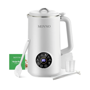 8 IN 1 Nut Milk Maker Machine, 1000ml Capacity Homemade Almond, Oat, Coconut, Soy, Plant Based Milks and Non Dairy Beverages, Automatic Soy Milk Maker Blender with Delay Start/Keep Warm/Boil Water