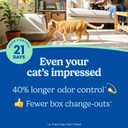 Fresh Step Advanced Ever Fresh Multi Cat Clumping Cat Litter with Febreze Freshness, Low Dust, Odor Control with Ammonia Block Tech, Compatible in Automatic Litter Boxes, 32 lb. (2 x 16 lb.)