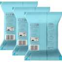 Face Wipes, Burt's Bees Facial Cleansing, Makeup Remover Towelettes, 3 in 1 Hydrating Micellar Cleanser with Coconut & Lotus Water, 90 Count 