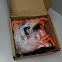 Heavy Duty Garage Hooks, 24 Pack Steel Wall Mount Storage Organizer with Anti-Slip Coating Garage Hook Set for Hanging Ladders, Bikes, Tools, Ropes, Coats (Orange)