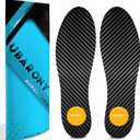 Carbon Fiber Insole 1 Pair for Turf Toe, Hallux Rigidus, Limitus, Toe Arthritis, Fractures, Carbon Fiber Foot Plate for Men Women to Keep Foot Stable, Podiatrist Recommended Rigid Shoe Inserts,245mm