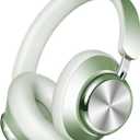 Wentronic Y03 Bluetooth Headphones Wireless Active Noise Cancelling Over Ear Headphones 48 Hours Playtime High Sound Quality 6 EQ Music Mode Headphones with Soft Ear Cushion - Green