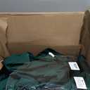 BRILLMAX 6 Pack Hunter Green Tablecloths 90 x 156 Inch for 8ft Rectangle Tables - 150 GSM Polyester Fabric, Floor Length Drop, Water, Stain & Wrinkle Resistant Cloth for Wedding Reception Banquet