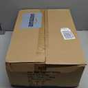 Joybe 300 Pack 5.95x3.25x8 Inch Small White Paper Bags with Handles Bulk, Kraft Paper Gift Bags for Birthday Party Favors Grocery Retail Shopping Business Goody Merchandise Craft Blank Sacks (300pcs)