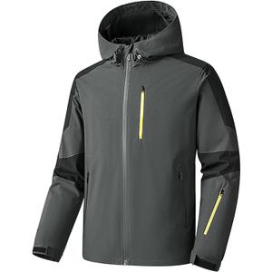 Boys Girls Softshell Jackets Waterproof Lightweight Warm Coats for Hiking Travel Skiing Windbreaker, 150