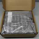 Amazon Basics Faux Linen Blackout Curtains for Bedroom and Living Room, 2-Piece Set with Grommets, 52" W x 84" L, Grey