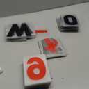 Leinuosen 300 Pcs Sign Letter Printed on Marquee Flexible Outdoor Black Portable Sign Board Plastic Changeable Letters and Numbers Punctuation Acrylic Numbers(4'', 5'')