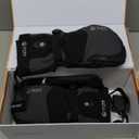 SAVIOR HEAT 3.0 Upgraded Heated Mittens for Women,7.4V 3000mAh Battery Ski Gloves,Fast Charging&Bluetooth-Controlled Electric Waterproof Touchscreen for Skiing Snowboarding (Large)