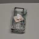 Moforoco Shower Caddy Shelf Organizer Rack, Self Adhesive Black Bathroom Shelves Basket, Home Farmhouse Wall Inside Organization and Storage Decor Rv Accessories, First Camper Apartment Essentials (Medium)