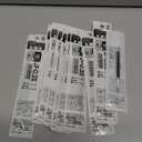 Zebra B-RJF3-BK Gel Ballpoint Pen Refill, Sarasa, JF-0.3 Lead, Black, 10 Count