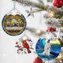 Christian Religious Christmas Ornaments - The Last Supper Ornament | Christmas Tree Ornament | Xmas Tree Decor - Spiritual Guardian Gift, Holiday Keepsake, Gift Ideas & Holiday Present