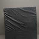 Wedge Pillow for Sleeping, 12" Bed Wedge Pillow for After Surgery, Triangle Pillow Wedge for Heartburn, Acid Reflux, GERD, Back Pain Relief, Neck Pain, Soft & Cooling Memory Foam Top (Dark Grey)