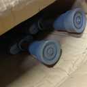 Medline Aluminum Crutches for Kids, Adults & Seniors, Walking Aid, 300 LB Weight Capacity,1 Pair, Fitting 5'2" - 5'10"