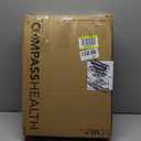 Carex Toilet Seat Riser, Elongated Raised Toilet Seat Adds 3.5 inches to Toilet Height, for Assistance Bending or Sitting, 300 Pound Weight Capacity Toilet Riser