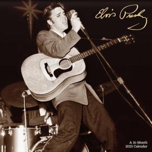 2025 Elvis Presley Wall Calendar, by Trends International (Author)