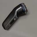 Philips Norelco Shaver 3900 Series, Wet and Dry Electric Shaver, P-Cap, Travel Pouch, Charging Stand, Storm Blue, Model S3341/92 (Silver New)