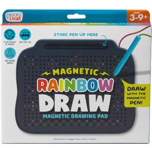 Chuckle & Roar Magnetic Drawing Board Rainbow and Stencil Edition